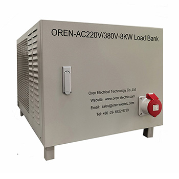 OREN-AC220V/380V-8KW-R Resistive AC Load Bank